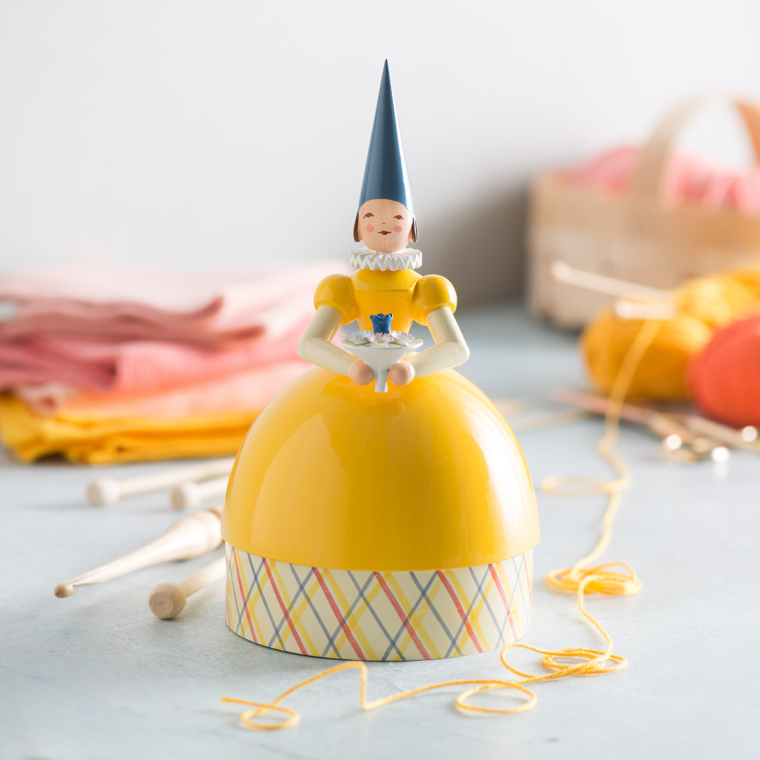Knauldame Prinzessin, gelbes Kleid von Wendt & Kühn · 5272/11gelb
