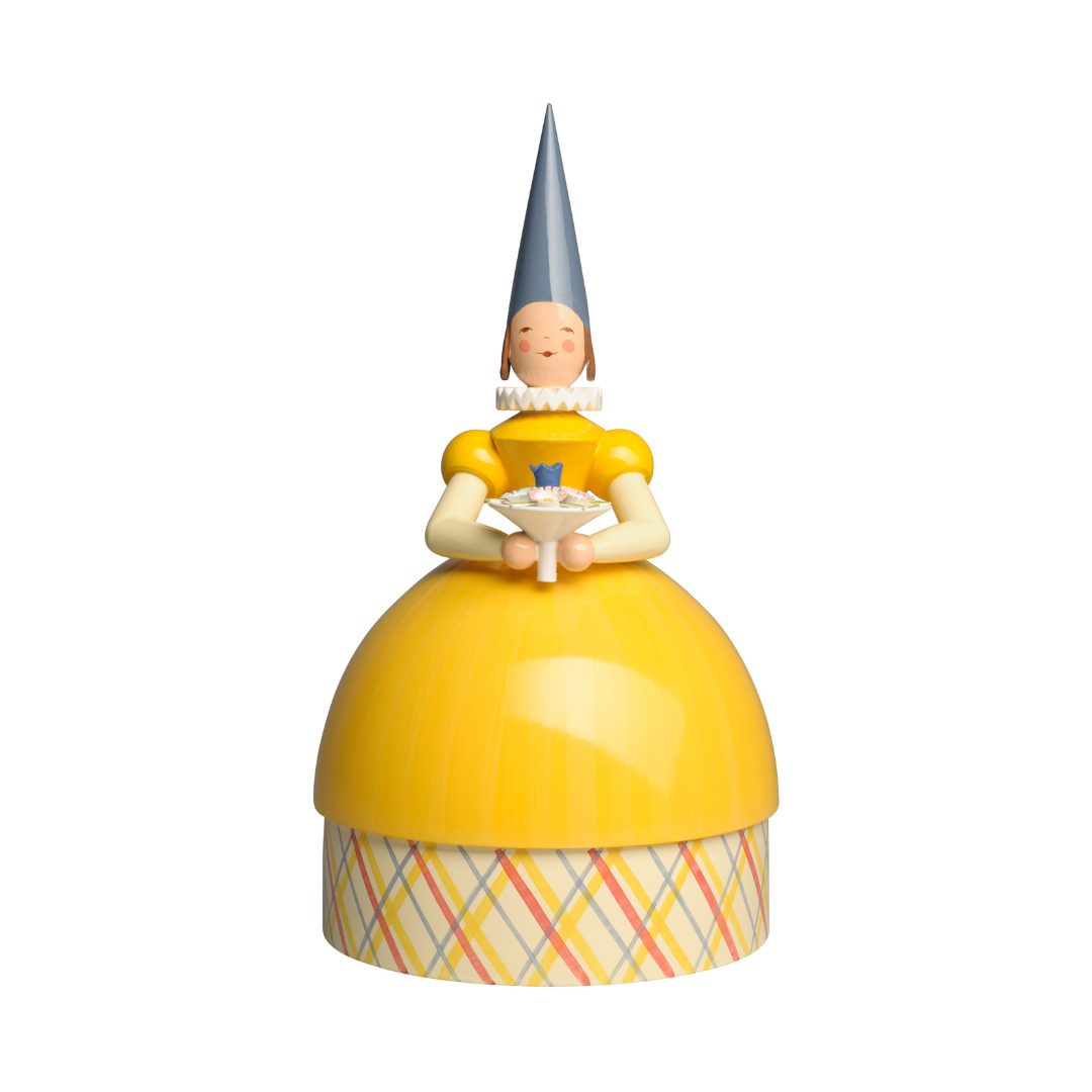Knauldame Prinzessin, gelbes Kleid von Wendt & Kühn · 5272/11gelb